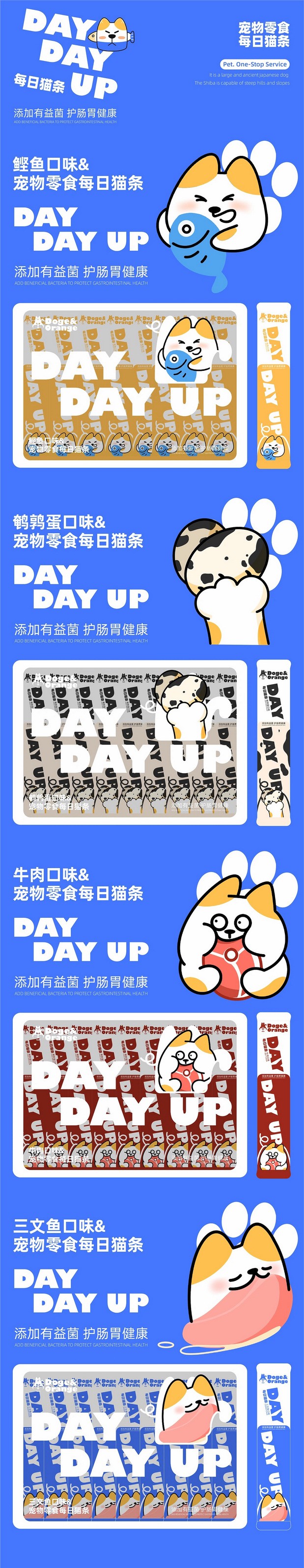 小啊柴与大橘 宠物品牌IP全案