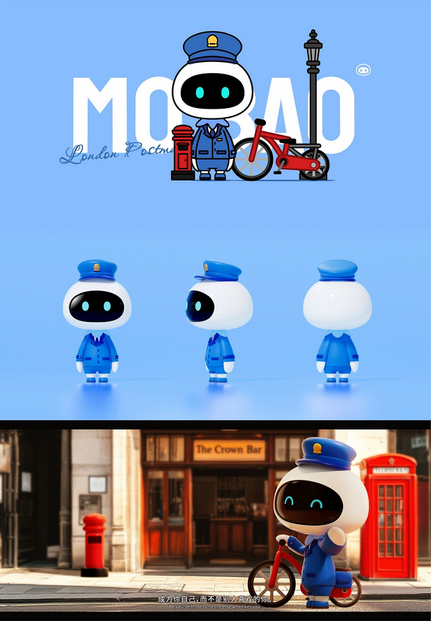 MOBAO-科技风格吉祥物IP