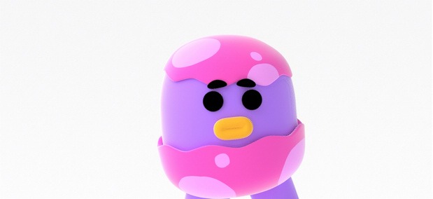 3D吉祥物：呱呱俱乐部-品牌ip家族设计