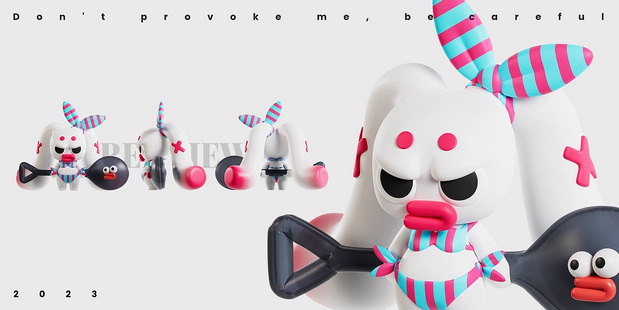 潮流IP-忿忿兔ANGRY RABBIT