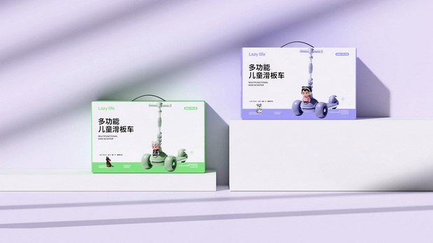 LAZY潮玩主题系列IP设计