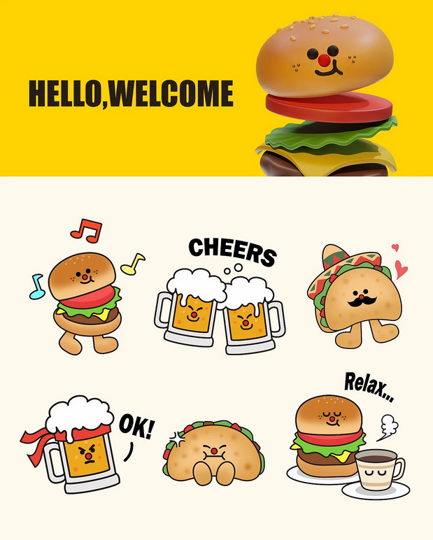 街头美食斗士|潮玩IP形象