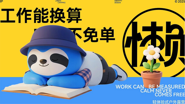 懒蓝地-户外轻松生活品牌全案