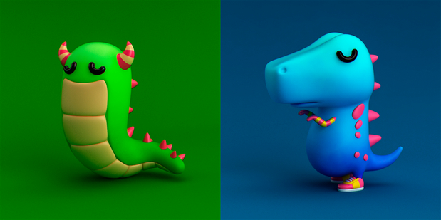 3D吉祥物：Tadd’s Friends3