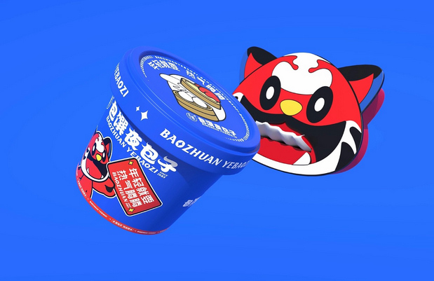 包馔夜包子 品牌视觉IP升级