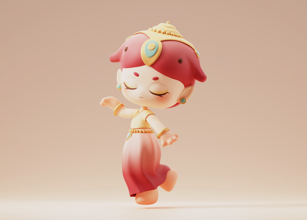 西双版纳ip形象设计-玉玉