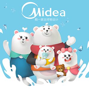 美的空调熊一家设计方案 /><img fetchpriority=