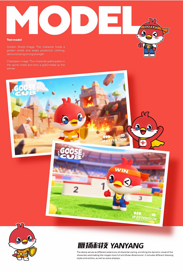 雁扬科技吉祥物|金融行业IP