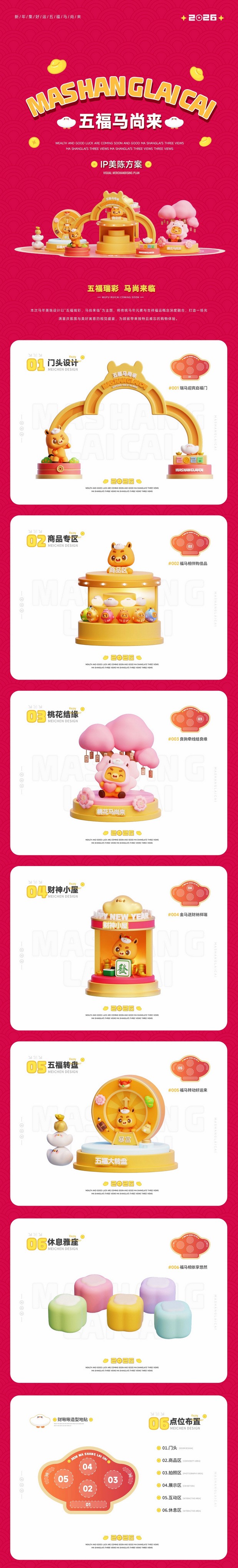 马年IP设计|马尚来×财啾啾