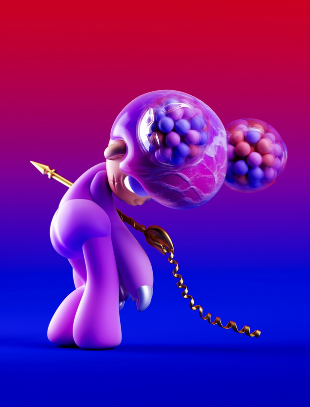 3D吉祥物：[士气集团]Gina的多重人生