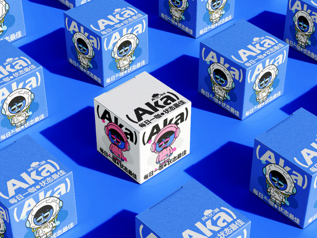 Aka阿咖咖啡品牌项目原创IP