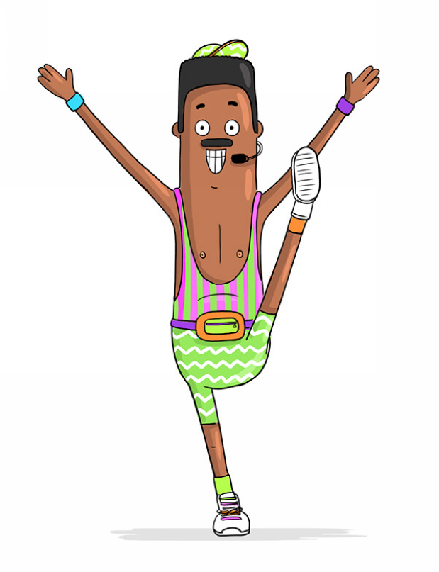 3D吉祥物：Freddy Pump