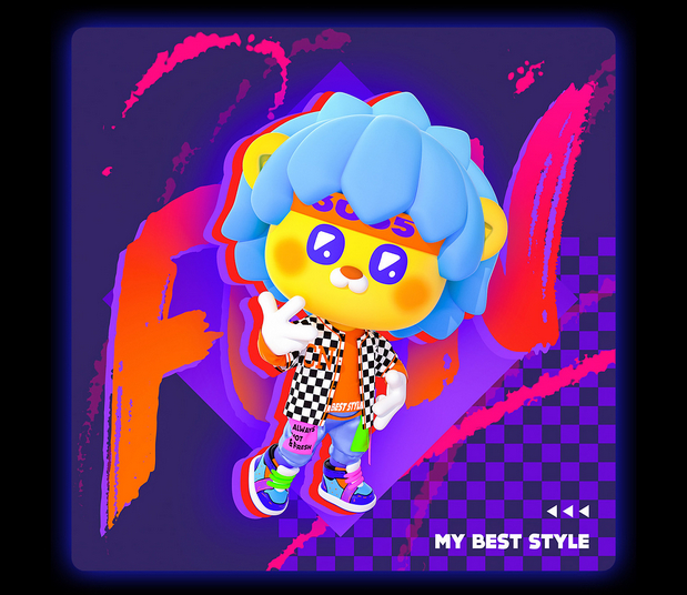 3D吉祥物：IP卡通人物形象设计