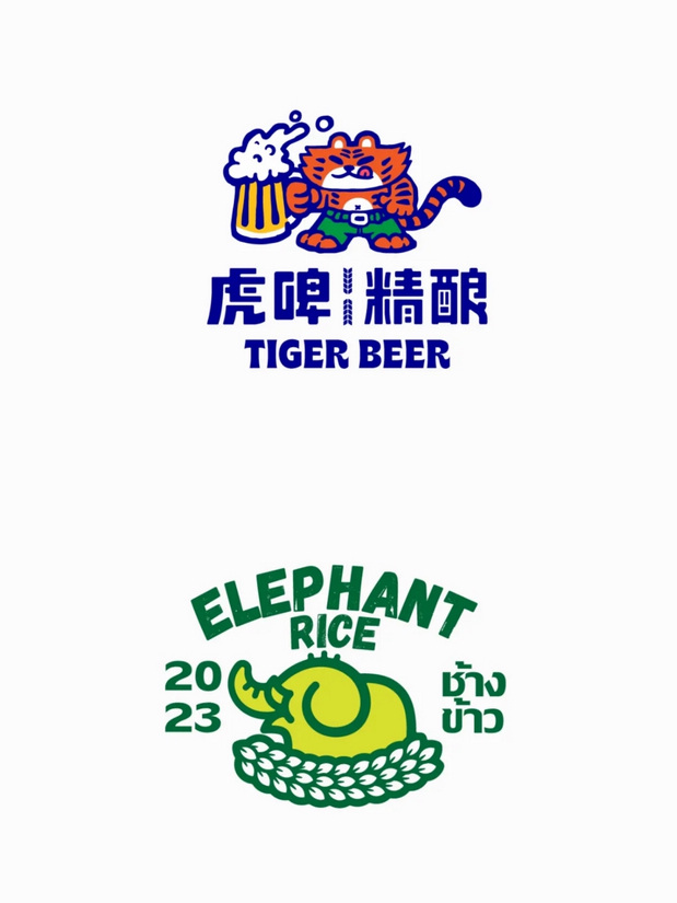 潮流设计|趣味卡通logo合集