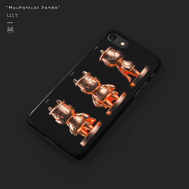 功夫熊宝—卡通IP形象设计