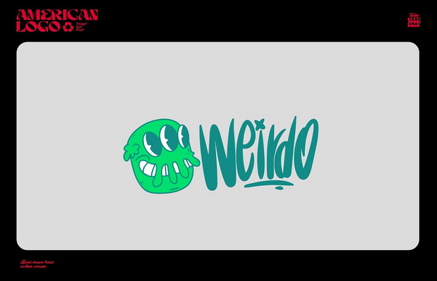 潮流手绘LOGO合集