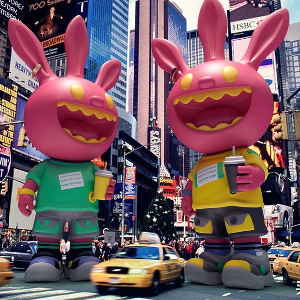 3D吉祥物：TEB三耳兔-元宇宙系列创作