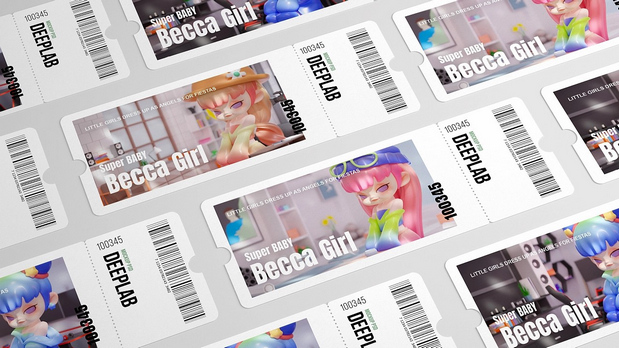 3D吉祥物：Becca的潮玩世界