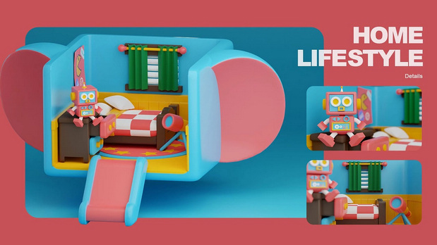 3D吉祥物：原创IP｜华润万象生活IP