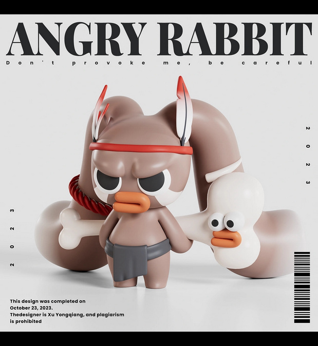 潮流IP-忿忿兔ANGRY RABBIT