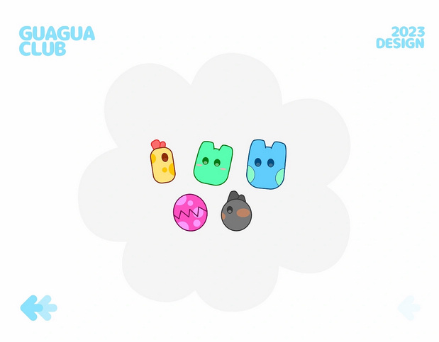 呱呱俱乐部-品牌ip家族设计