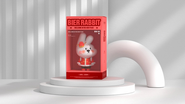 BIER比耶兔节日主题系列IP设计