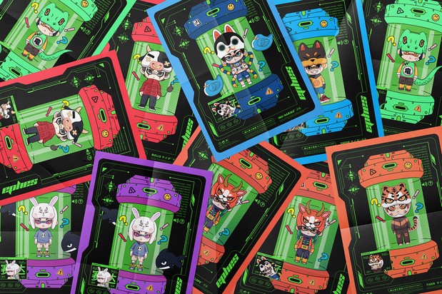 3D吉祥物：动物男孩拉洛特