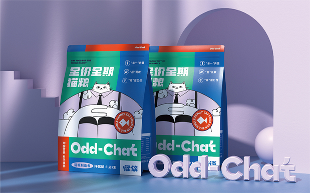 怪谈-猫粮品牌设计