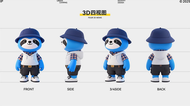 懒蓝地-户外轻松生活品牌全案