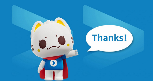 原创猫猫卡通IP大于号