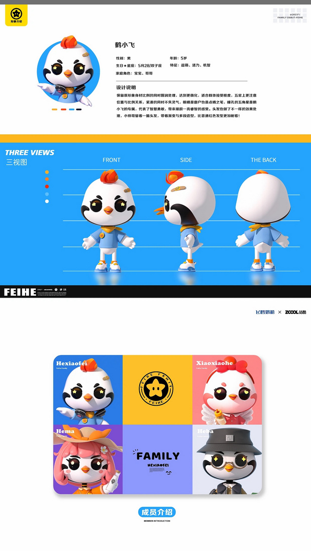 FEIHE FAMILY |飞鹤家族IP