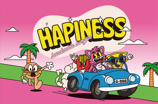 Guys汉堡披萨vi设计