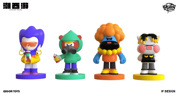 3D吉祥物：《潮西游》潮玩IP设计