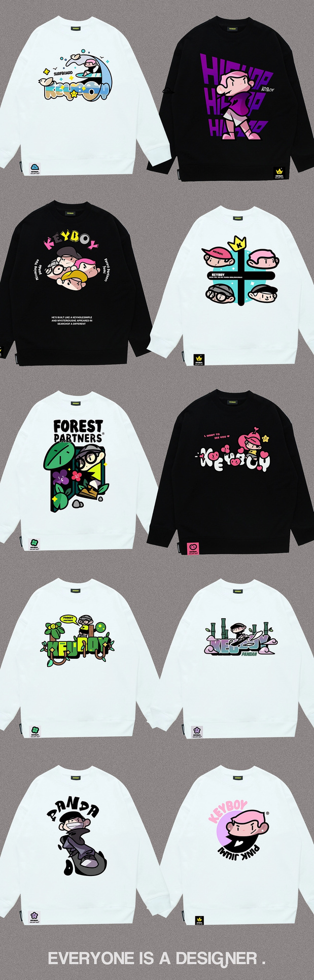 玩型填空|KeyBoy潮酷出街