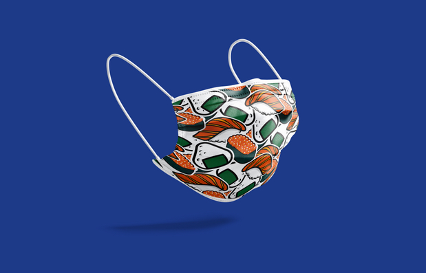 海鲜寿司行业原创IP形象设计