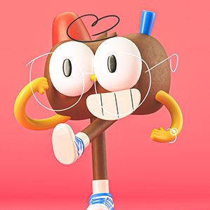 C4D卡通建模3D图像建模 /><img fetchpriority=