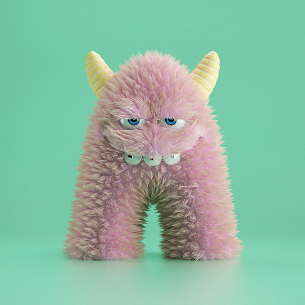 3D吉祥物：JosArias/2020Monster