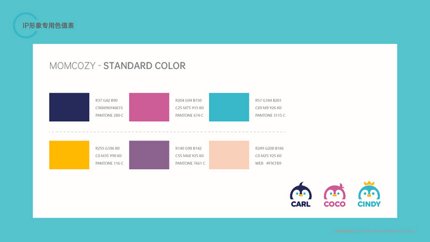 MOMCOZY IP STYLEGUIDE