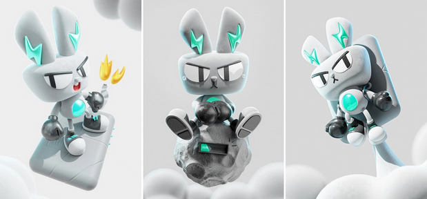 极兔充电品牌设计