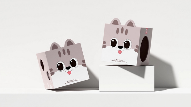 猫咪IP|灰球猫咪主题IP设计