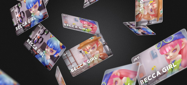 3D吉祥物：Becca的潮玩世界