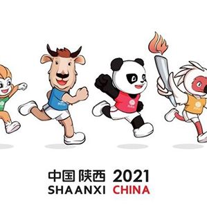 十四届运动会竞赛项目吉祥物 /><img fetchpriority=