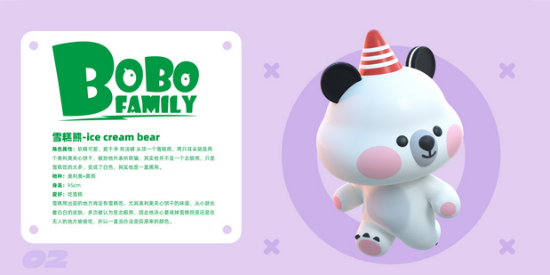 原创IP设计|BOBO家族ip设计