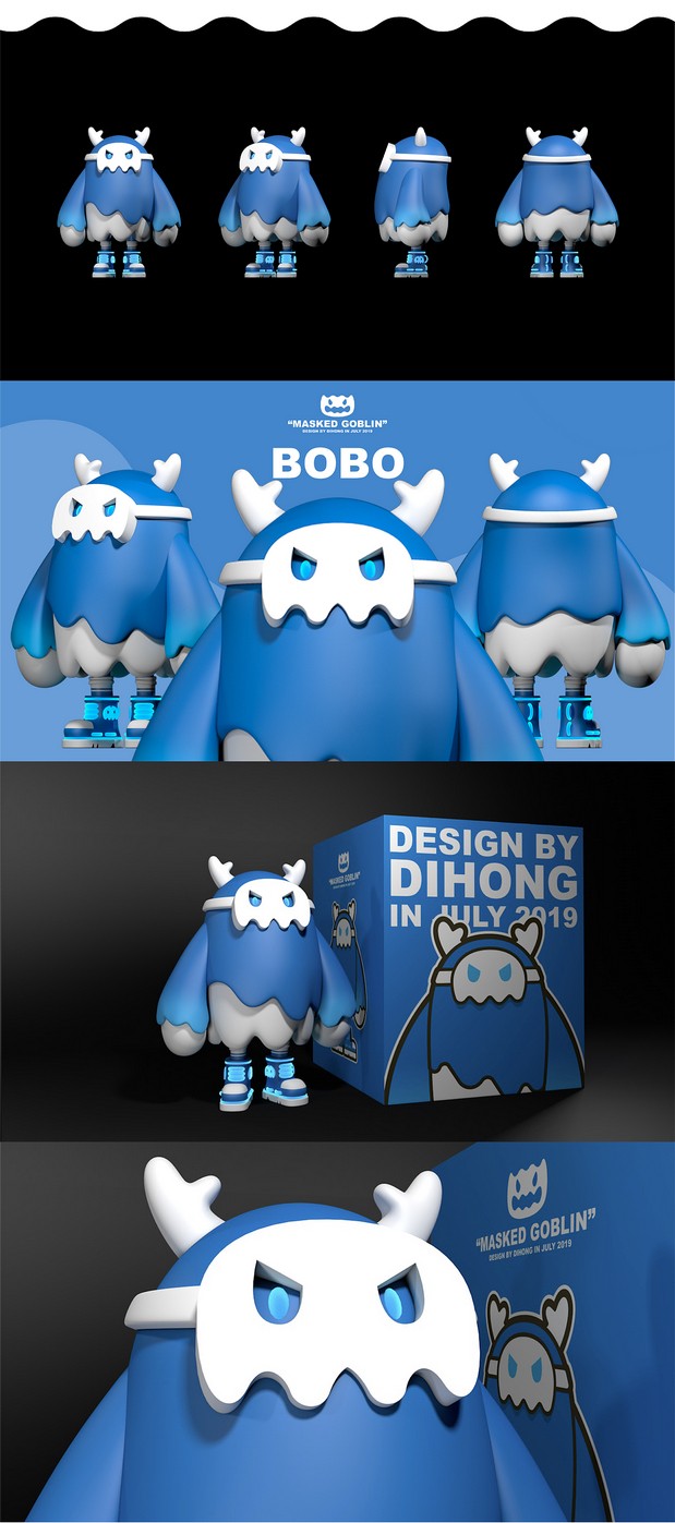 3D吉祥物：MASKED GOBLIN