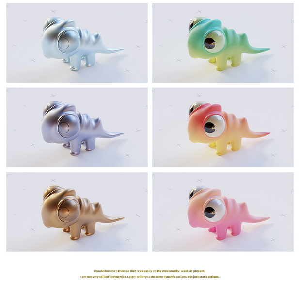 3D吉祥物：Diroro