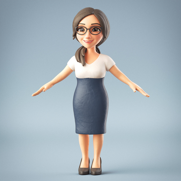 3D吉祥物：Buratino characters