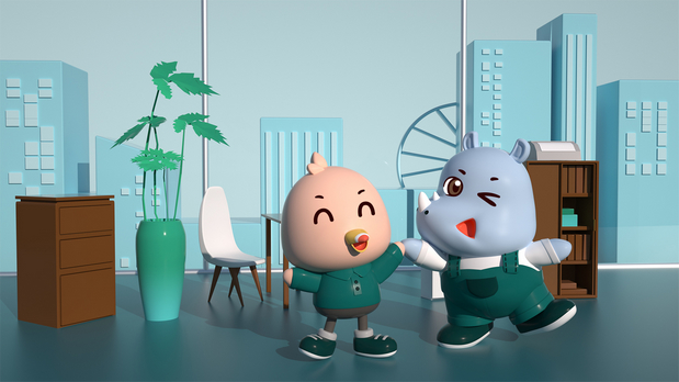 雅居乐吉祥物设计