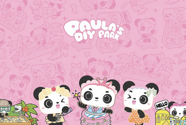 宝拉(熊猫)创意儿童乐园卡通形象