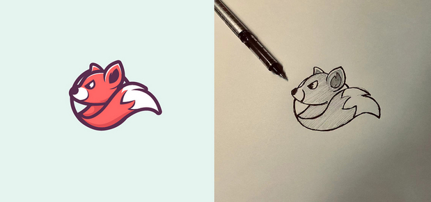 Vector mascots logoⅣ