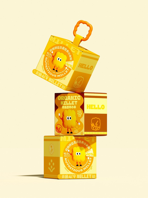 禾圃 婴幼儿谷物辅食品牌设计